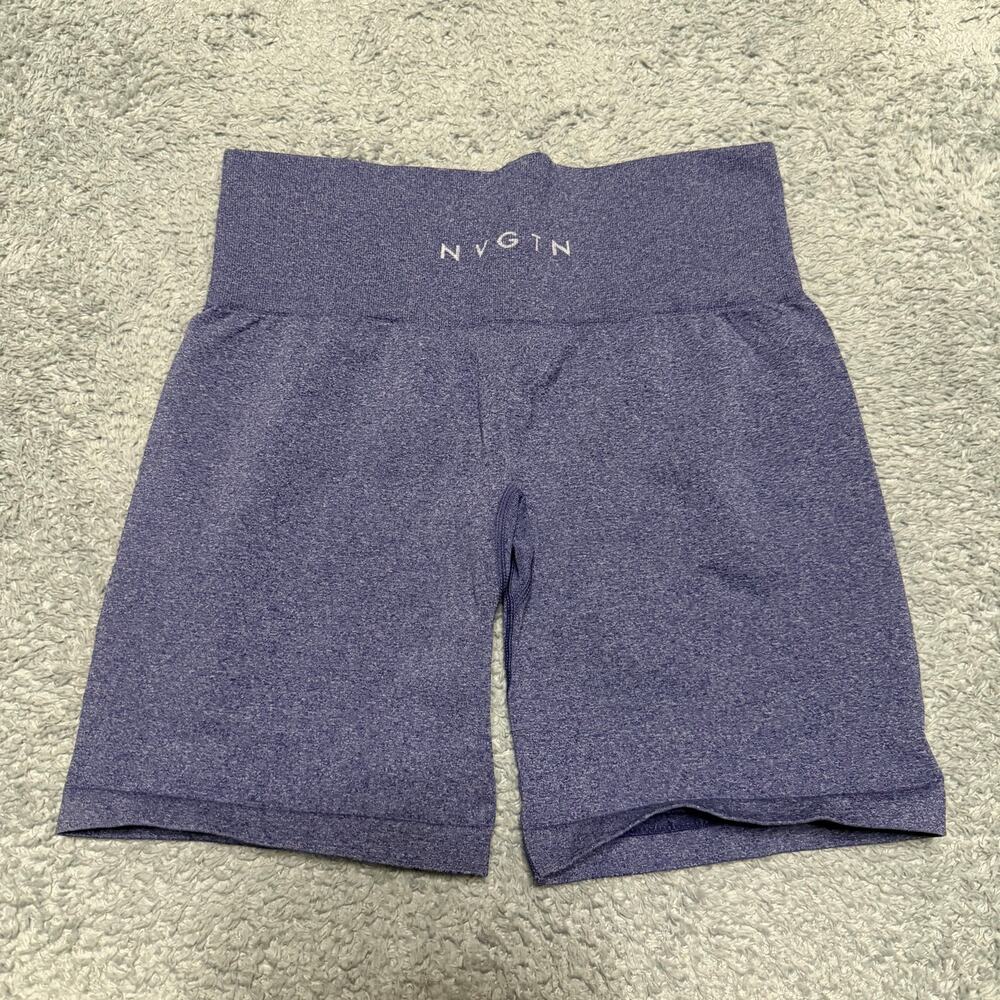 NVGTN Shorts Womens Medium Purple Seamless Workout